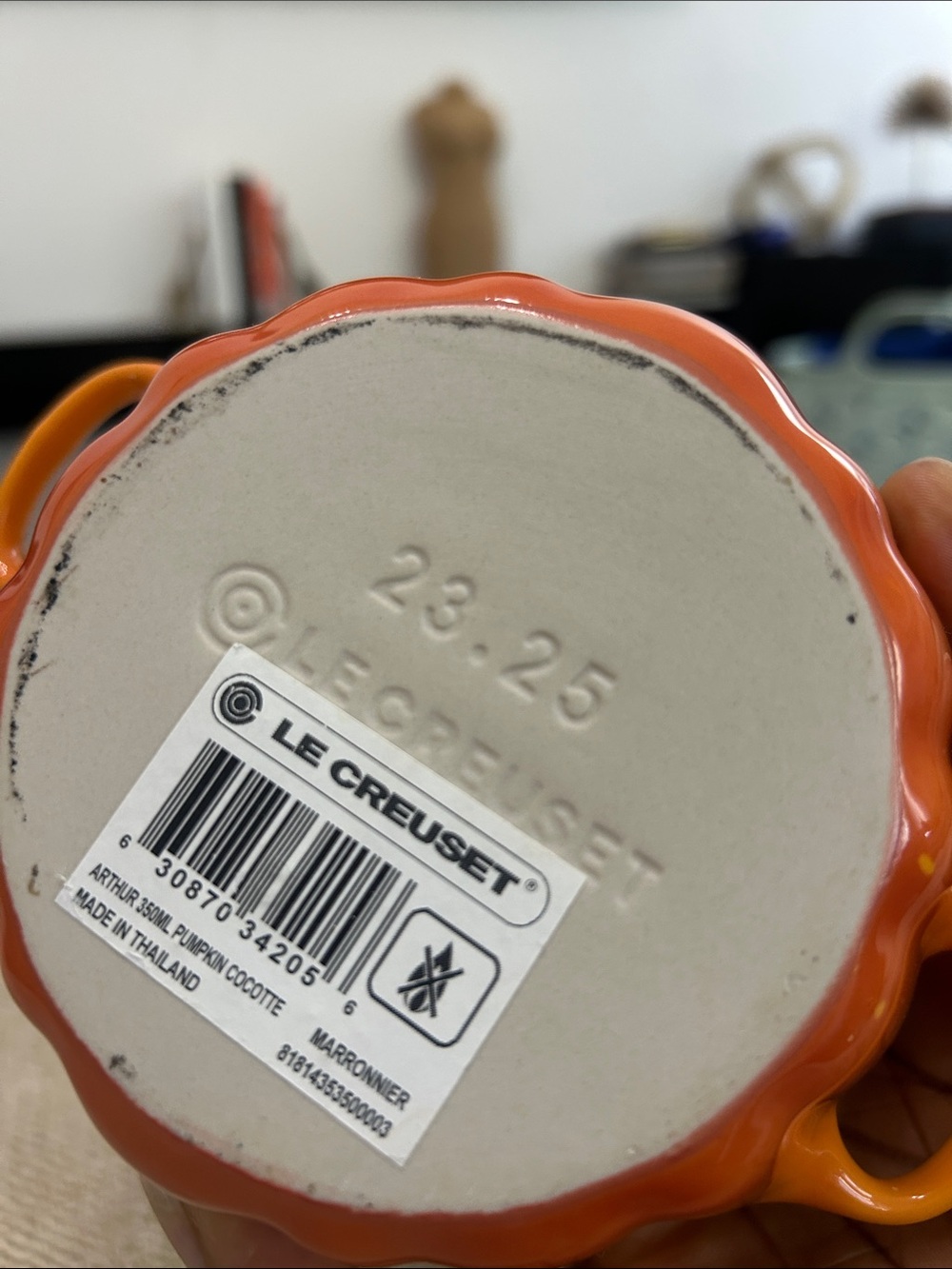 Le Creuset Mini Pumpkin Cocotte - Picture 5 of 7